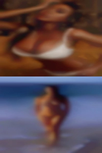Beaunitaschreier, masturbating